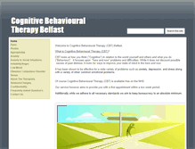 Tablet Screenshot of cognitivebehaviouralpsychotherapy.co.uk